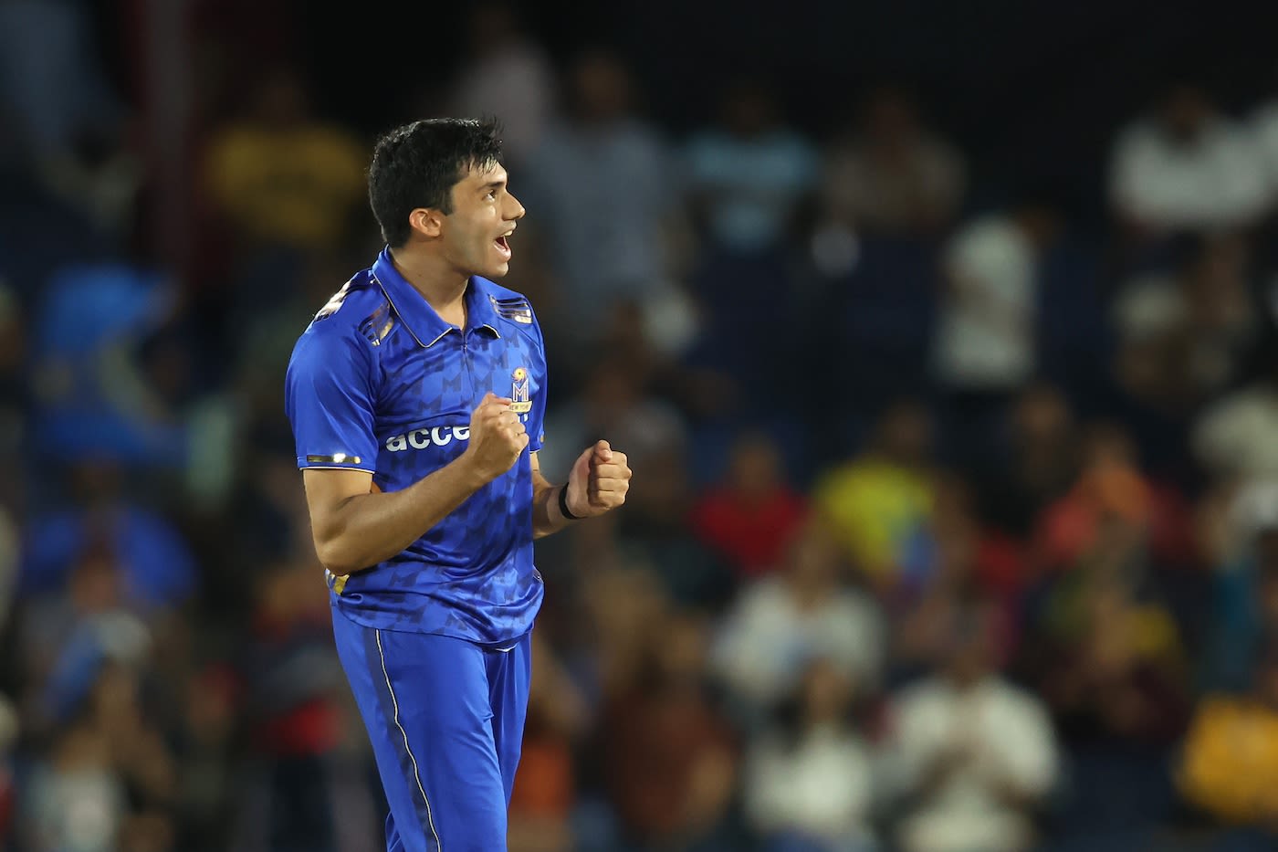 Rushil Ugarkar got the big wicket of Rachin Ravindra