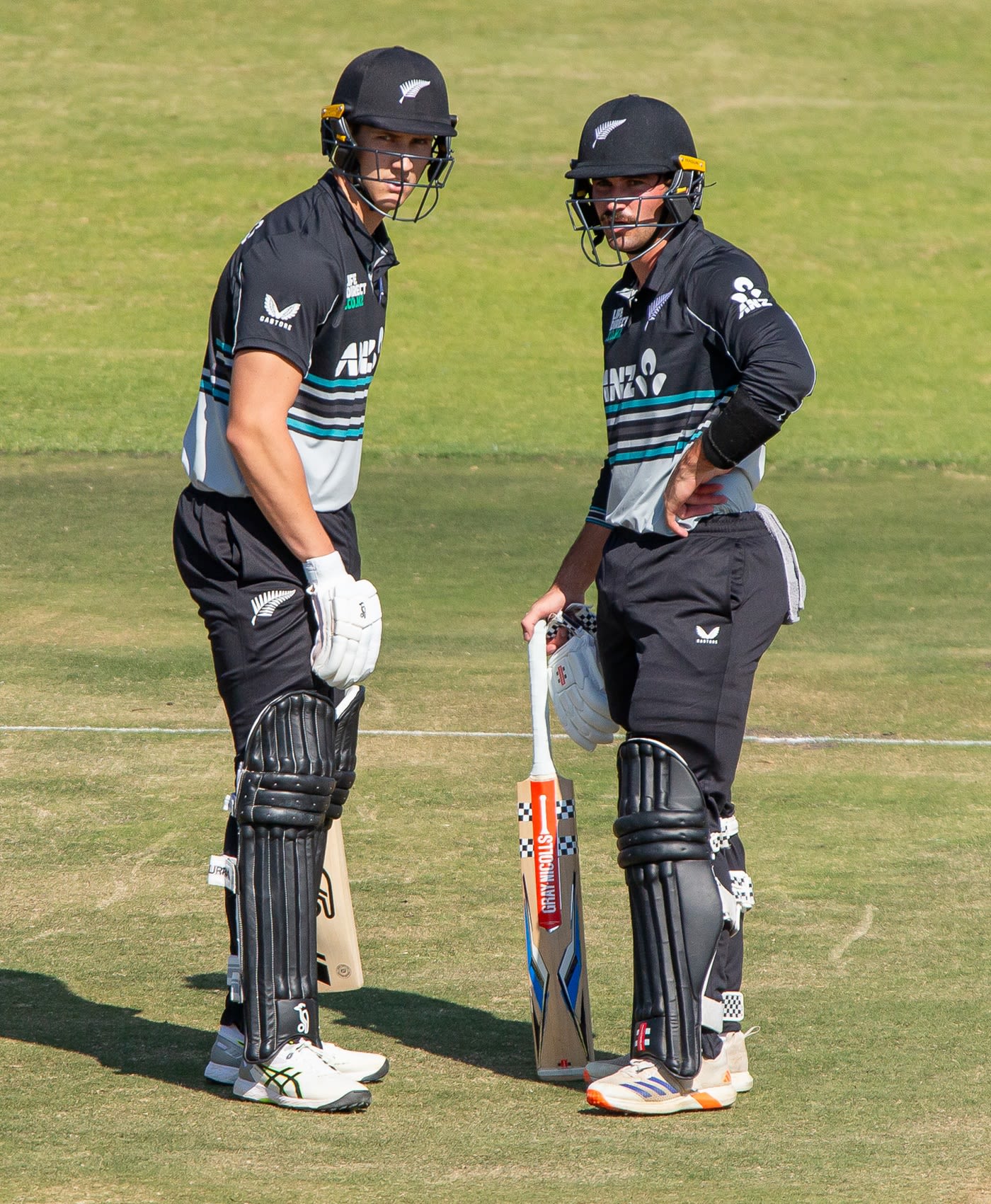 Bevon Jacobs and Tim Robinson gave New Zealand late impetus