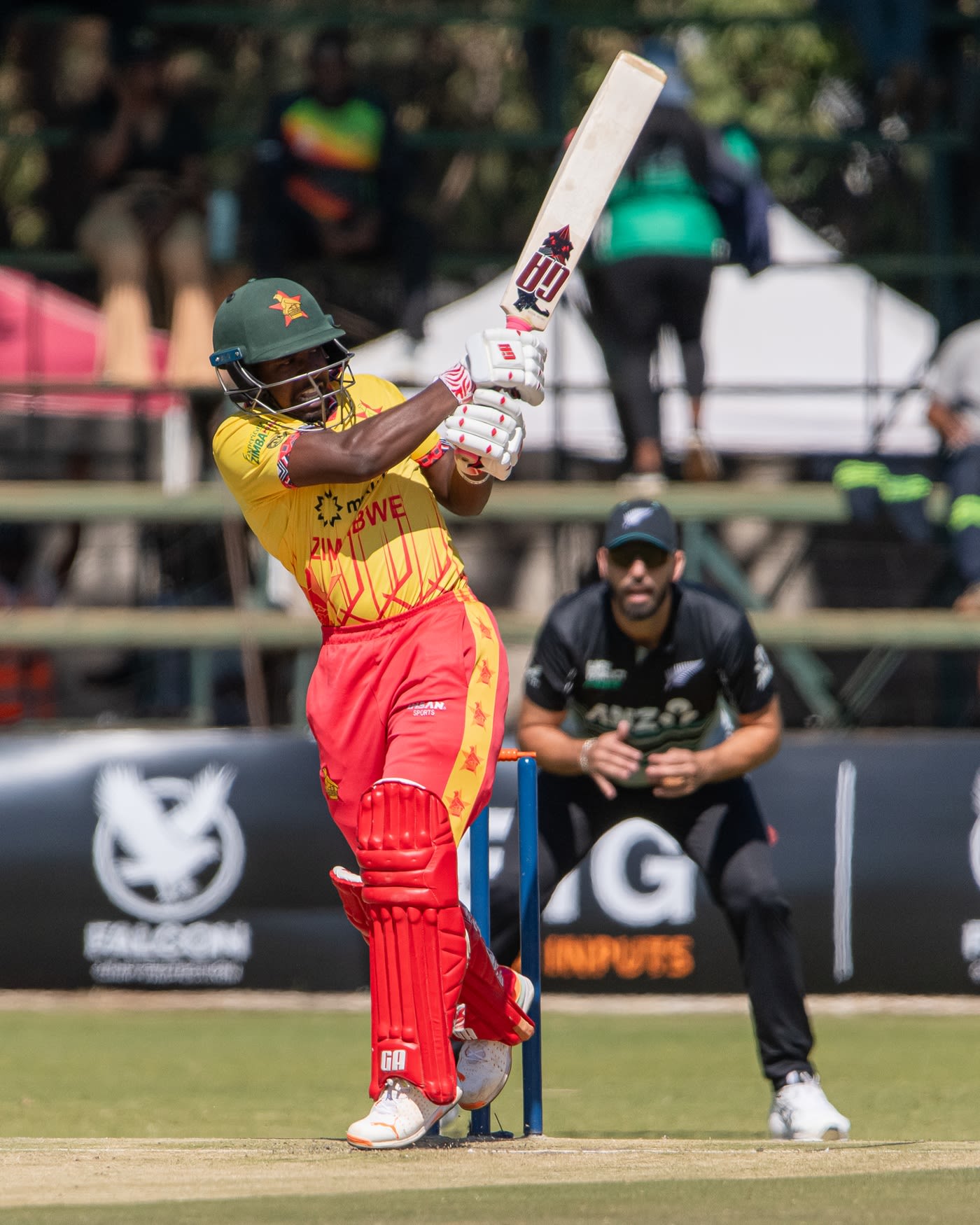 Wessly Madhevere looked steady against the New Zealand pacers
