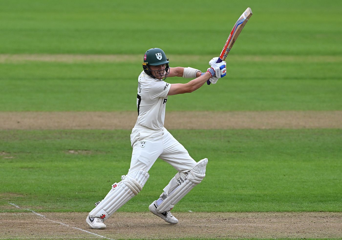 Ethan Brookes made a battling half-century