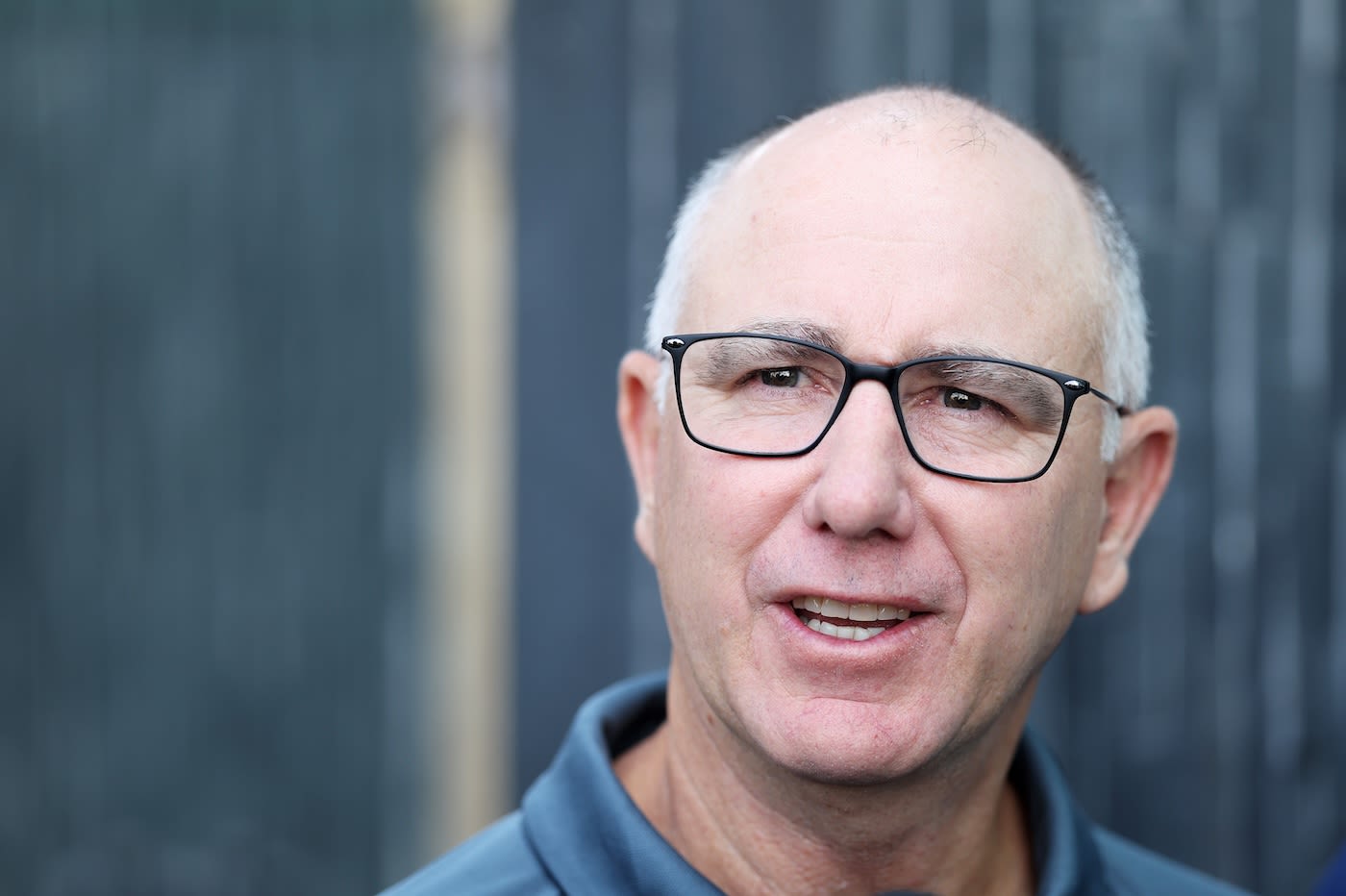 Gary Stead at a press conference