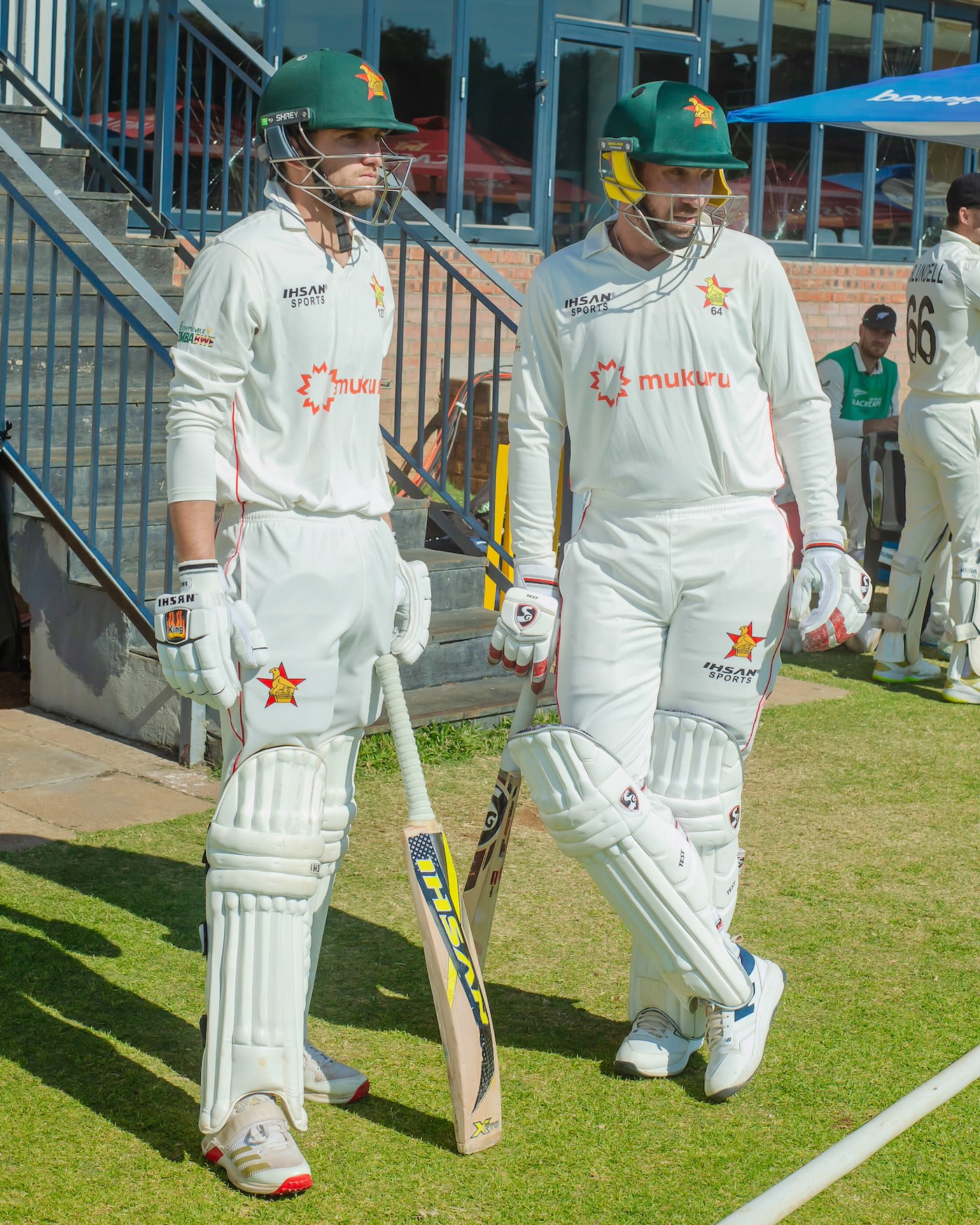 Brian Bennett and Brendan Taylor get ready to do battle