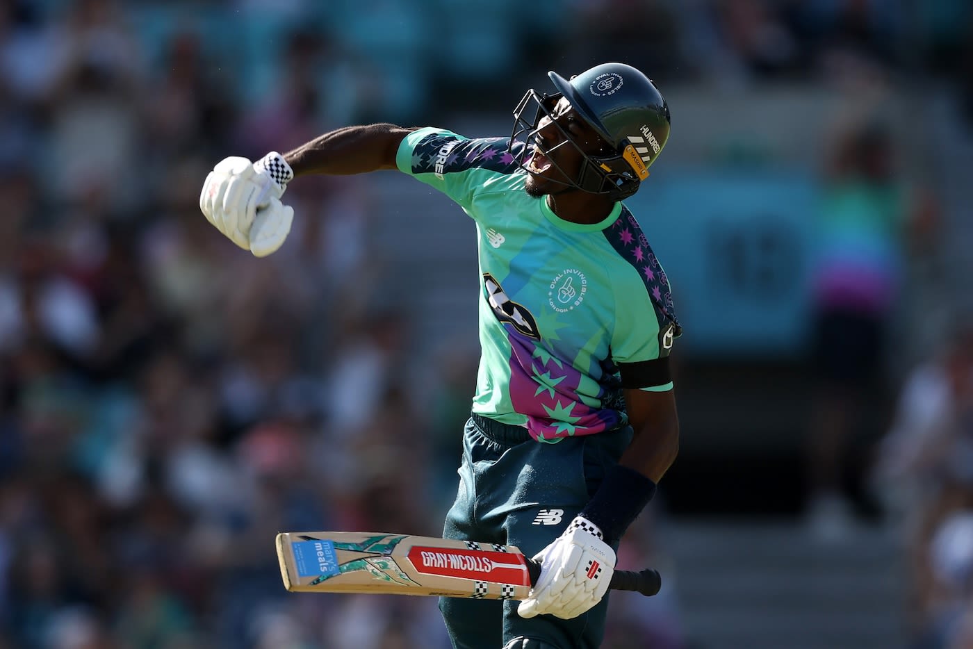 Tawanda Muyeye celebrates a convincing win