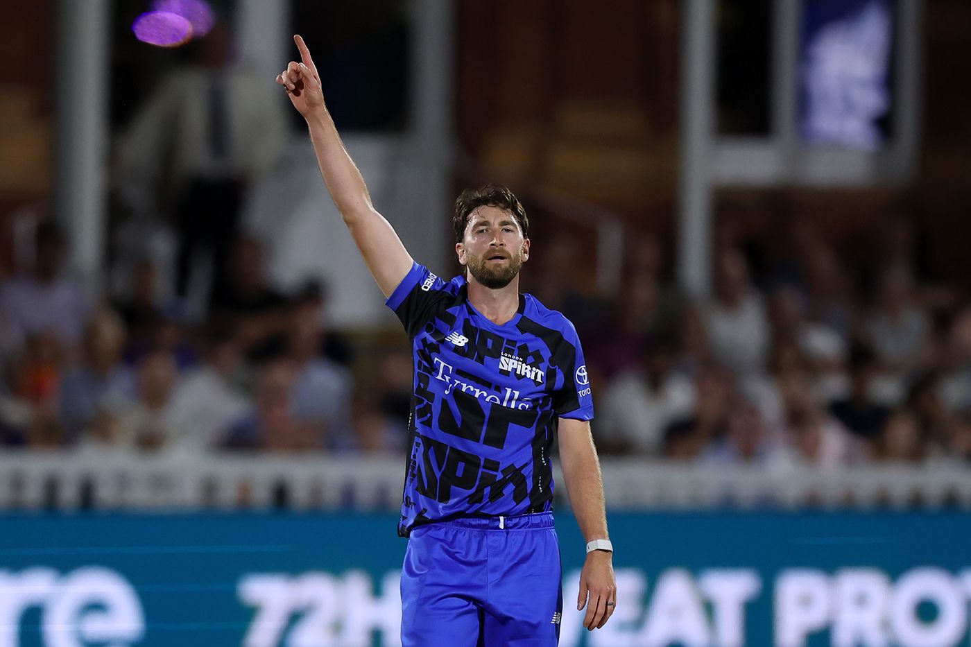 Richard Gleeson claimed key wickets at the death