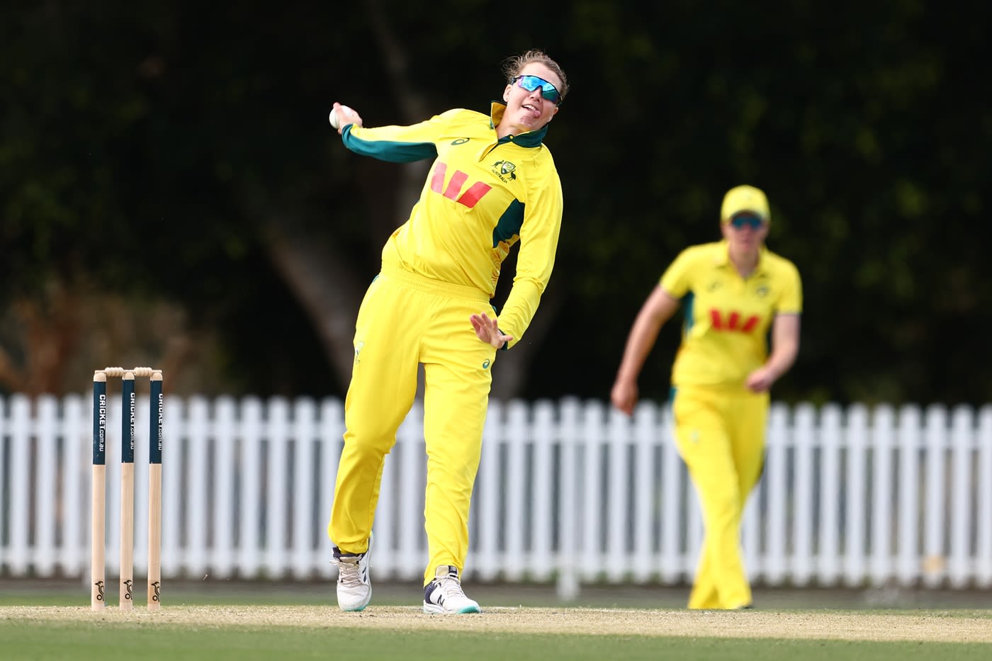 Amy Edgar impressed with her offspin