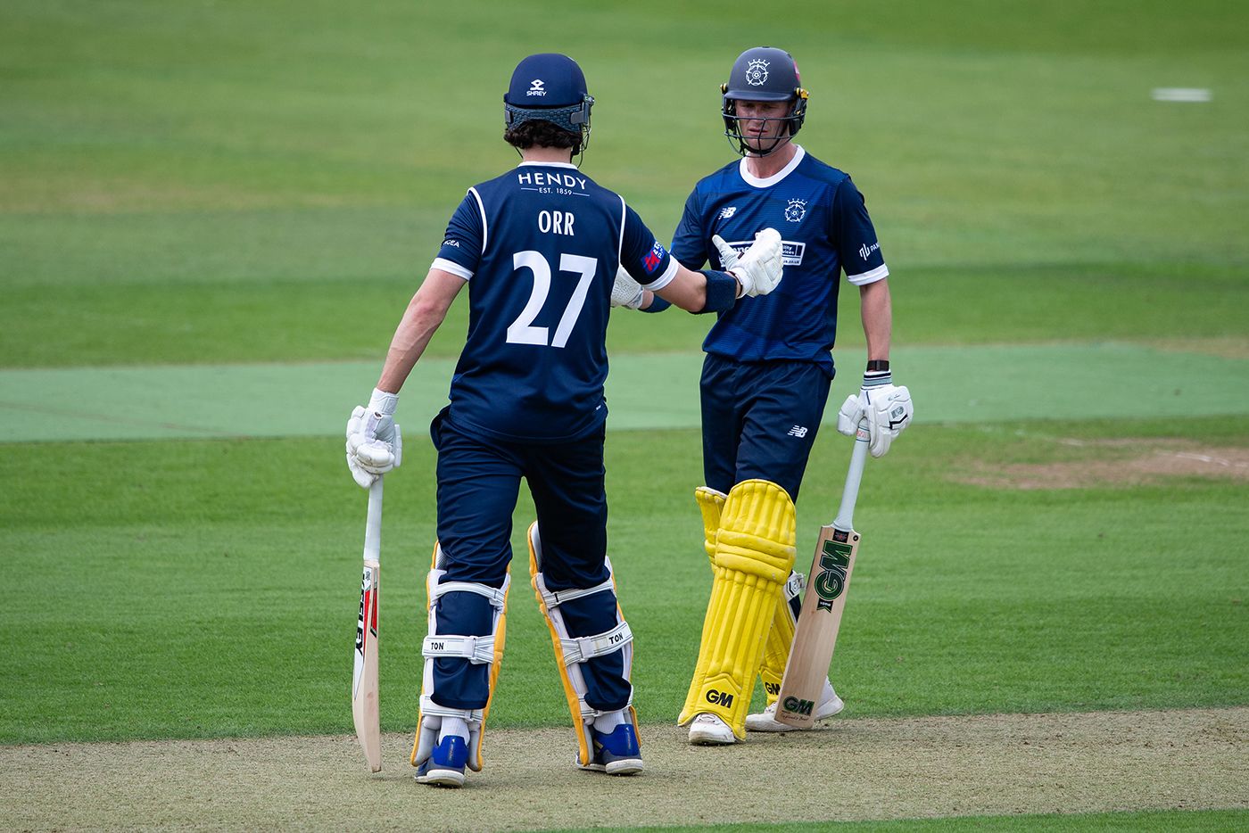 Ali Orr and Nick Gubbins put on 202 for the first wicket