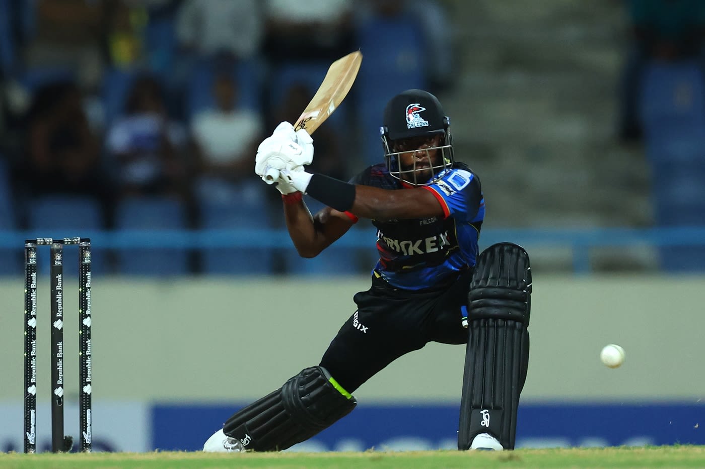 Karima Gore played a steady hand