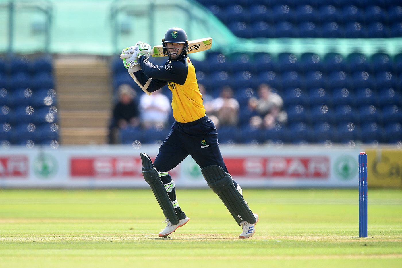 Eddie Byrom scored a second consecutive half-century in a losing cause