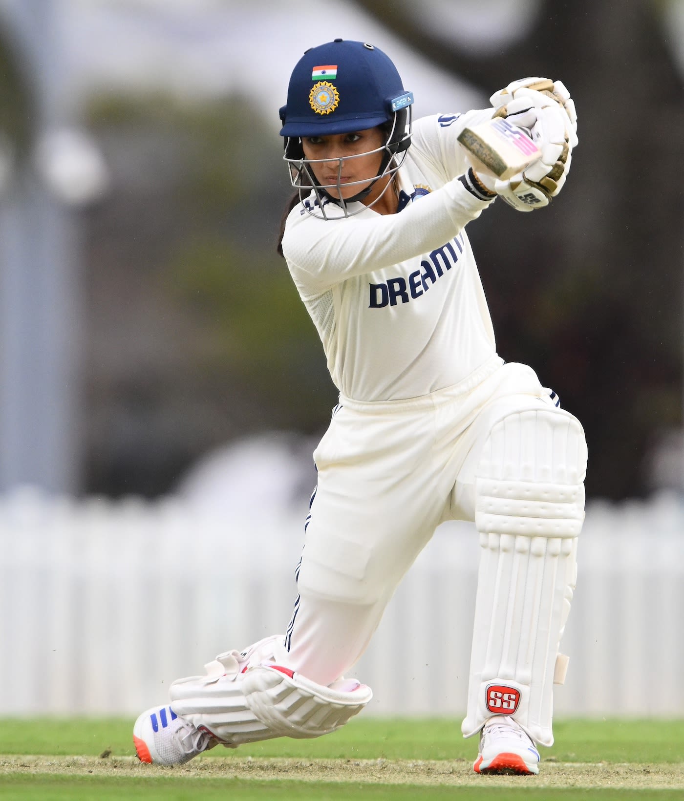 Raghvi Bist plays stylishly to the off side