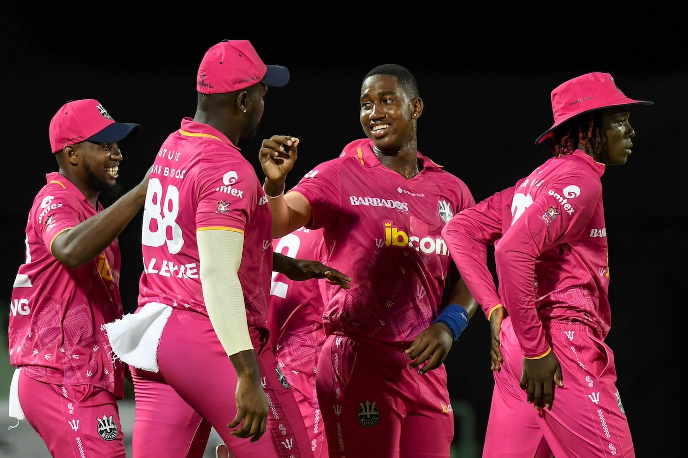 Ramon Simmonds picked up three wickets