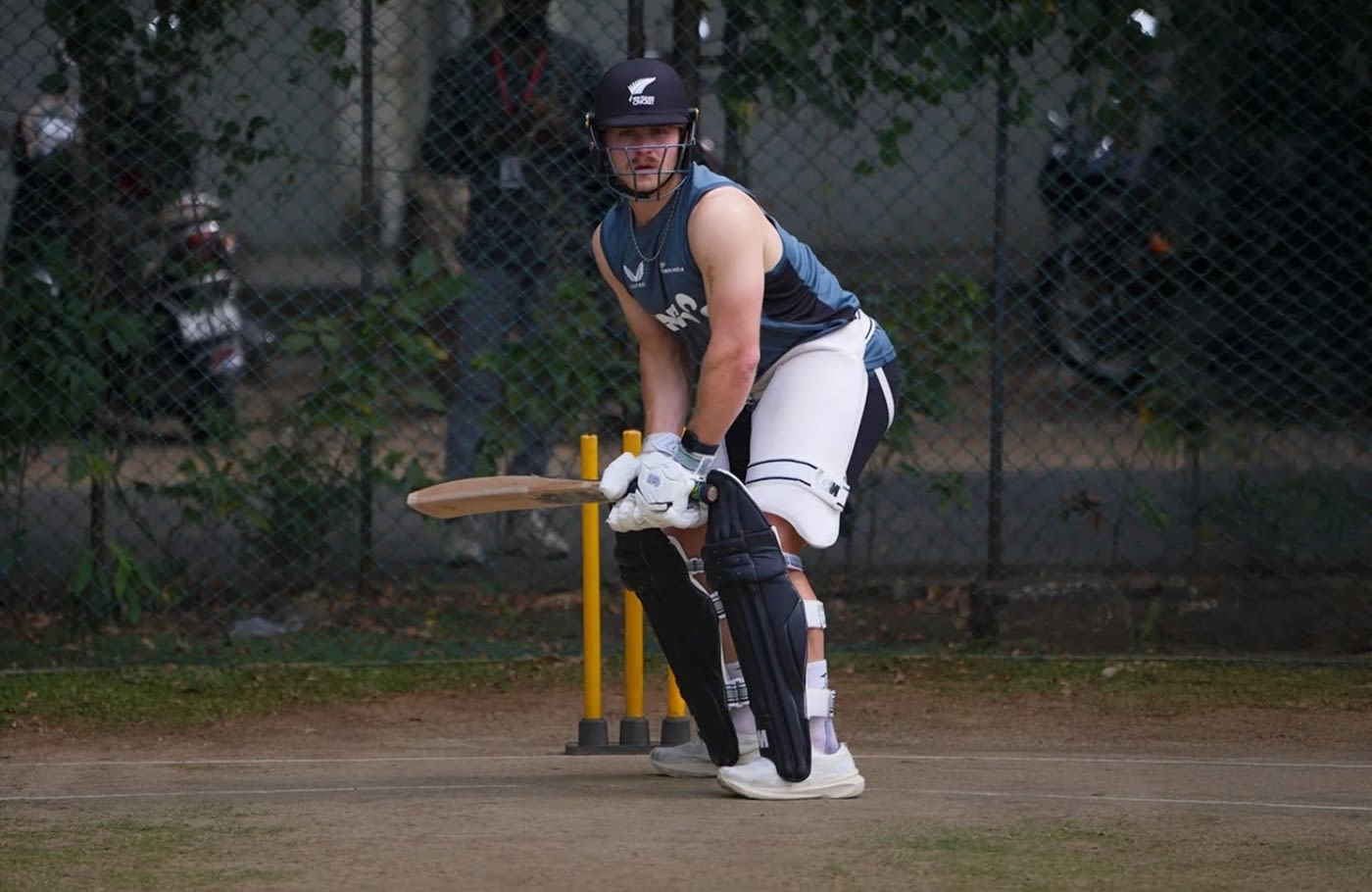 Dale Phillips trains at the Super Kings Academy