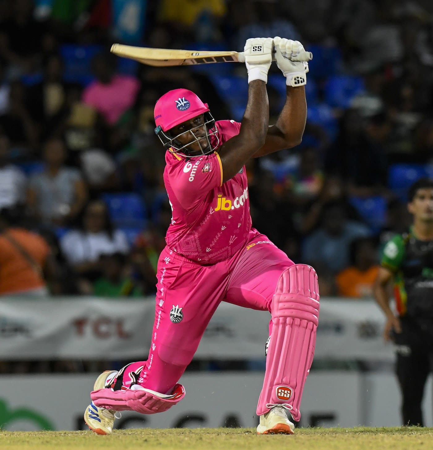 Kadeem Alleyne looked good during his innings of 42