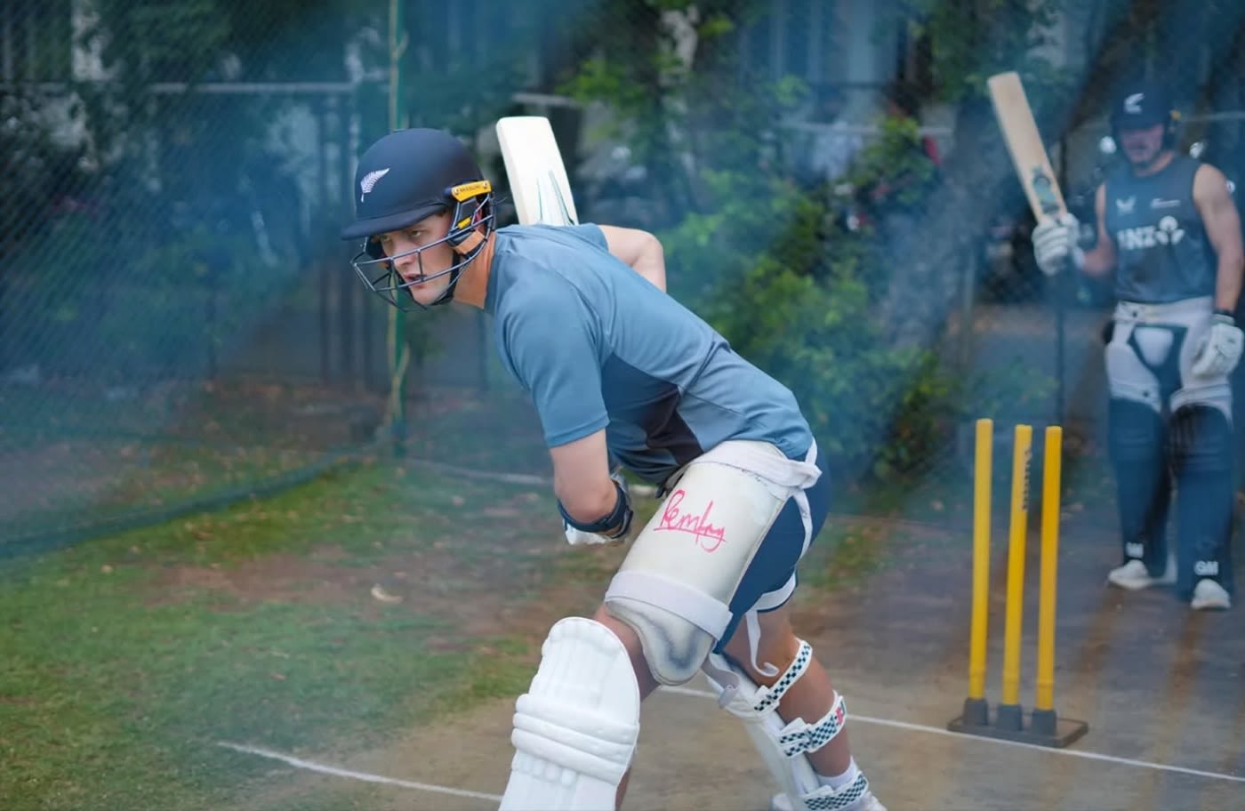 Rhys Mariu hones his skills at the Super Kings Academy