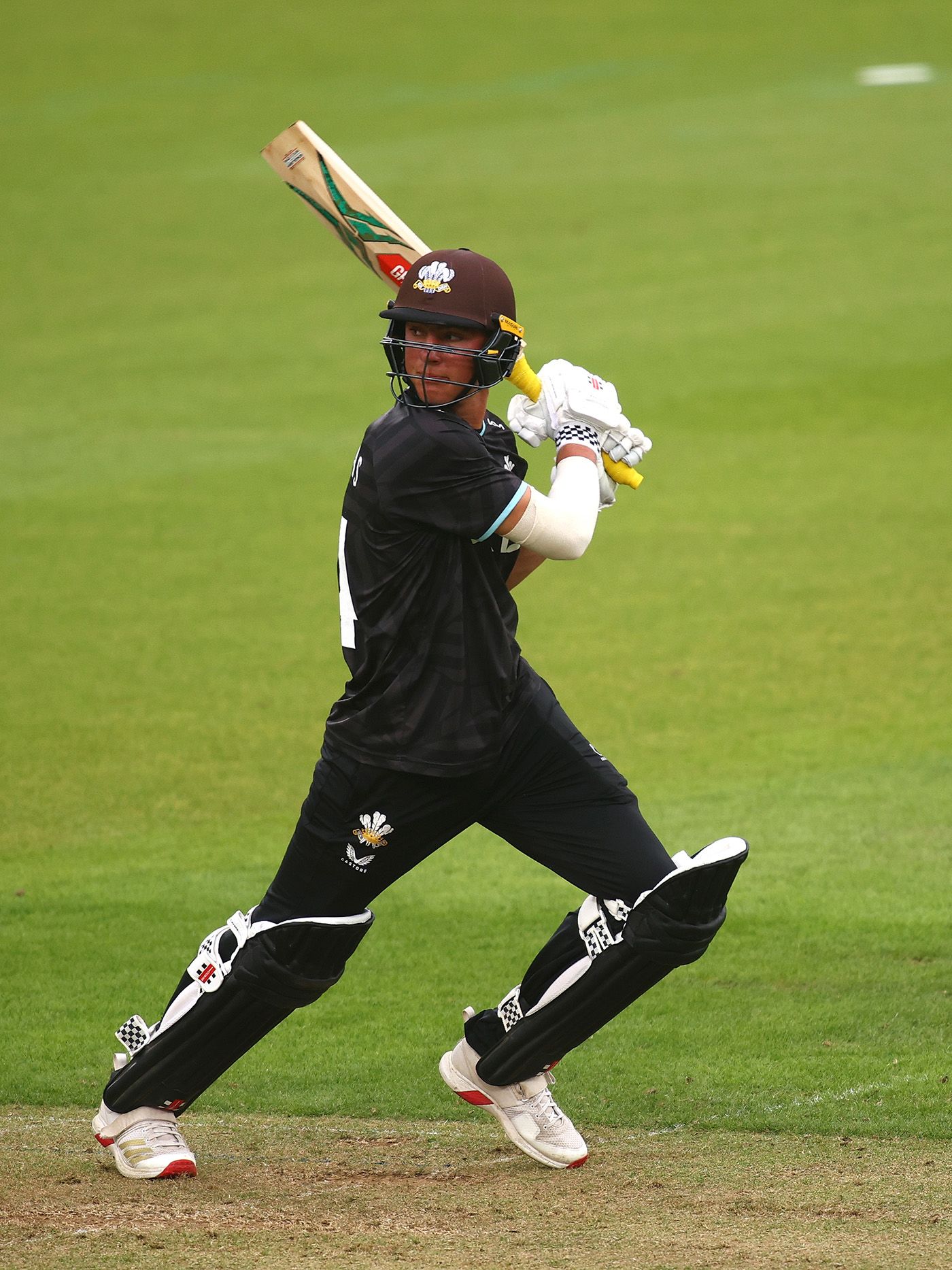 Adam Thomas bats