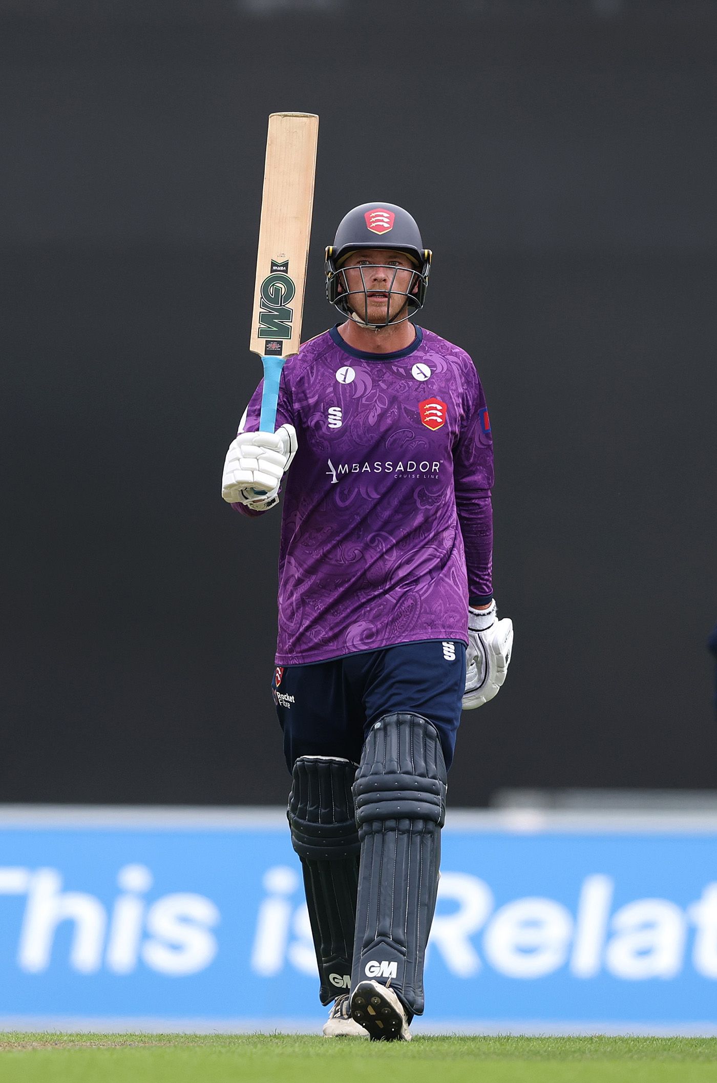 Tom Westley acknowledges his milestone