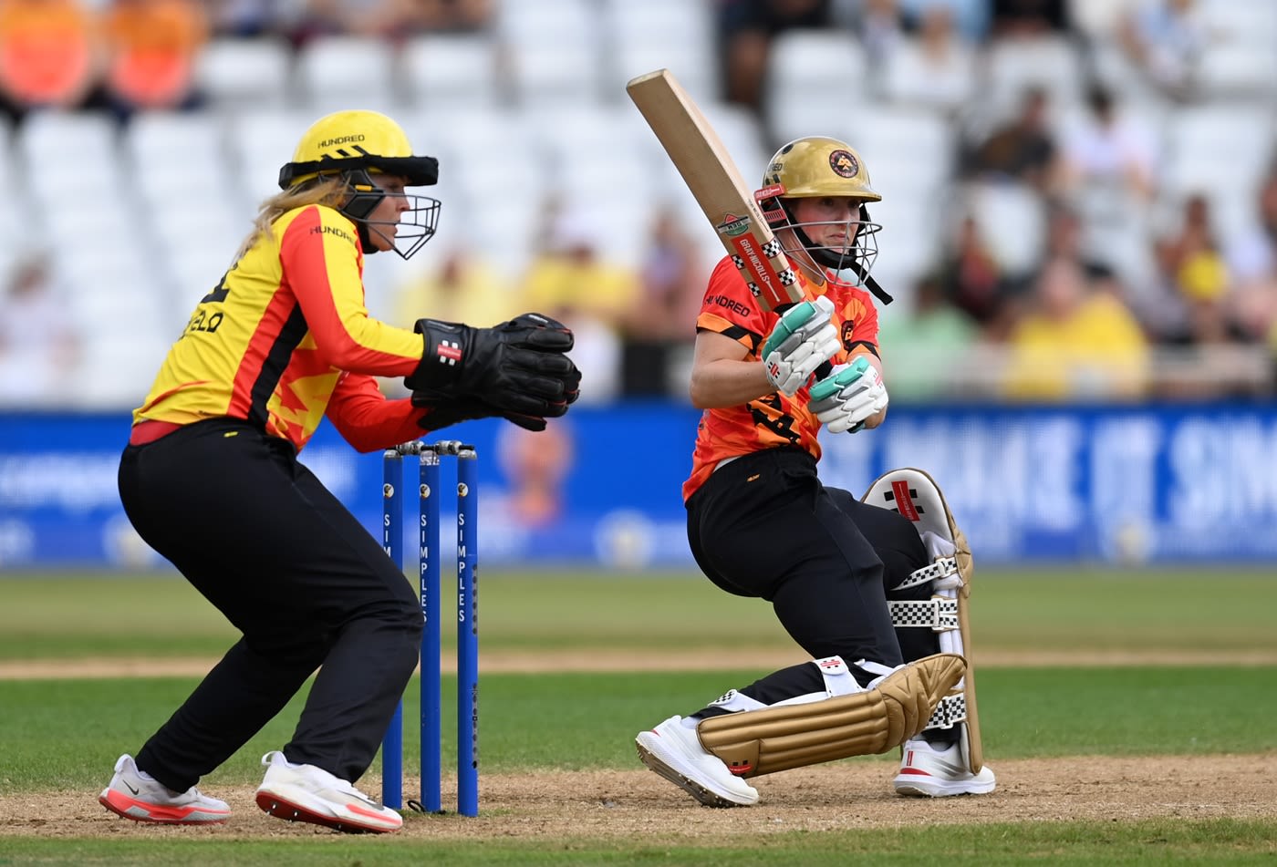 Emma Lamb hit an unbeaten half-century