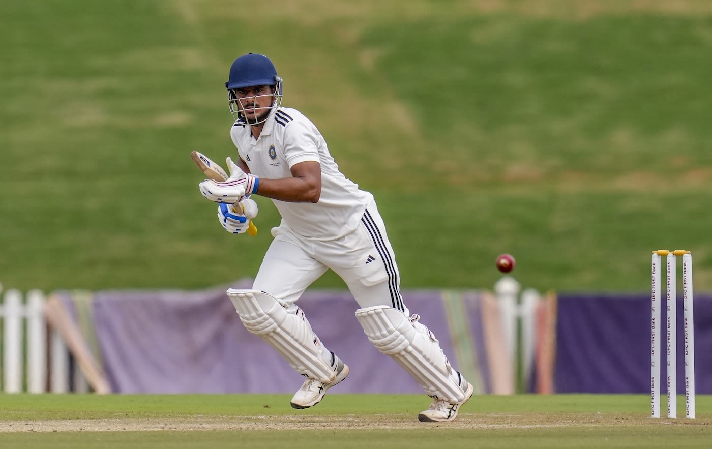 Ankit Kumar sets off for a run