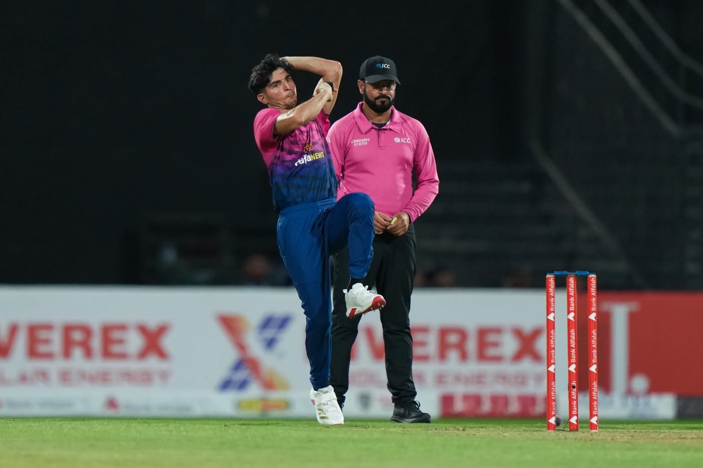 Muhammad Rohid dismissed Salman Agha and went at under a run a ball