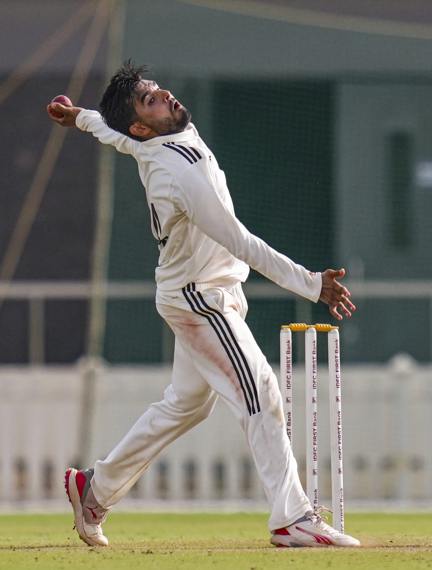 Nishant Sindhu put in a marathon effort
