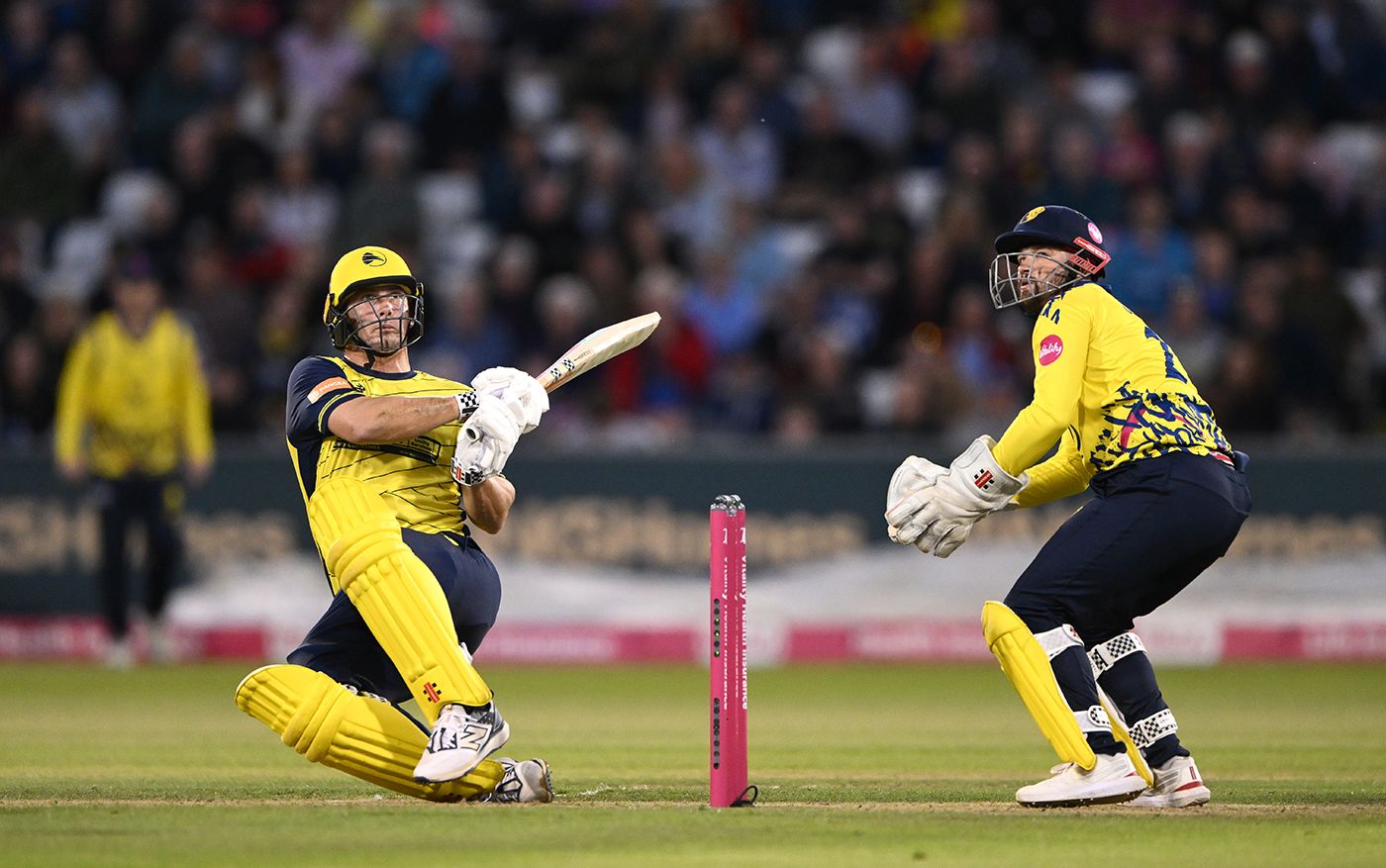Hilton Cartwright struck four fours and four sixes in his 31-ball innings