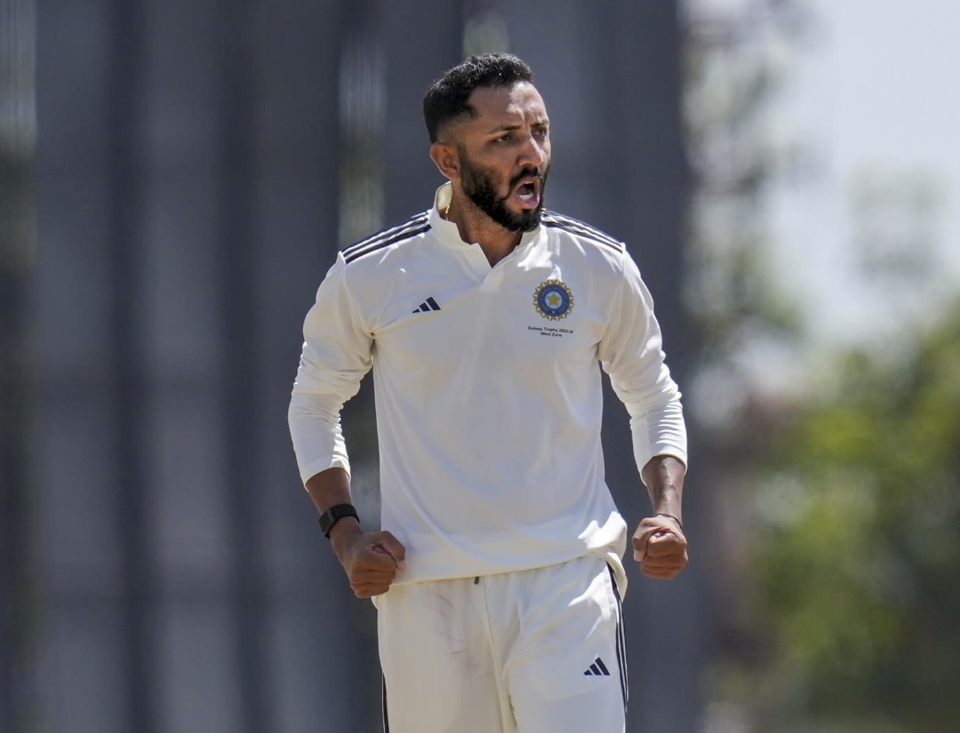 Dharmendrasinh Jadeja kept striking occasionally