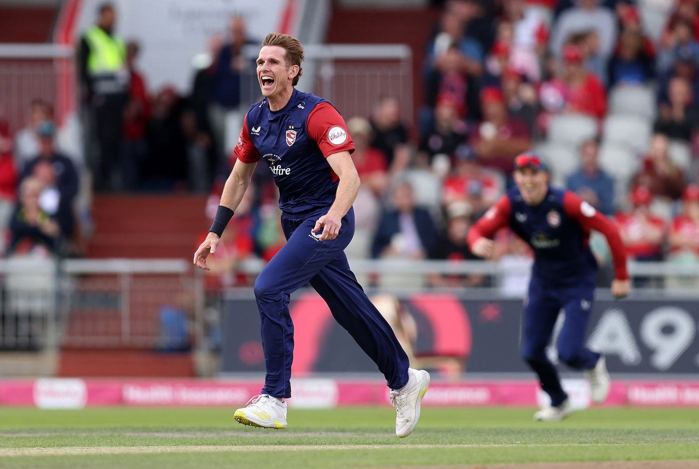 Fred Klaassen's new-ball burst gave Kent hope