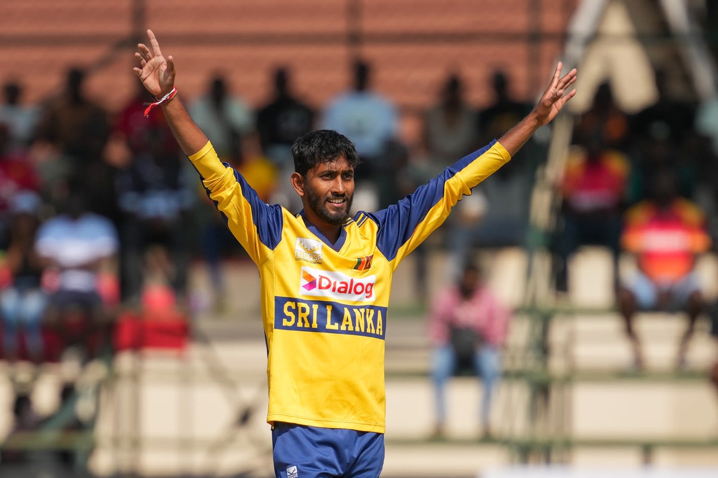 Dushan Hemantha returned three wickets