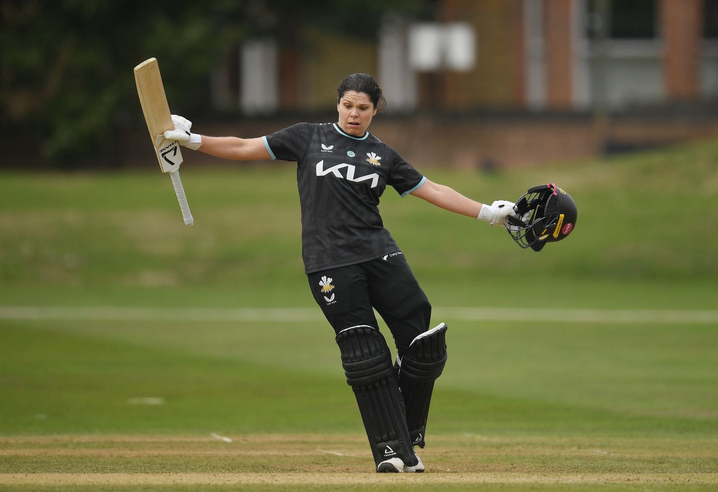 Alice Davidson-Richards made an 84-ball hundred