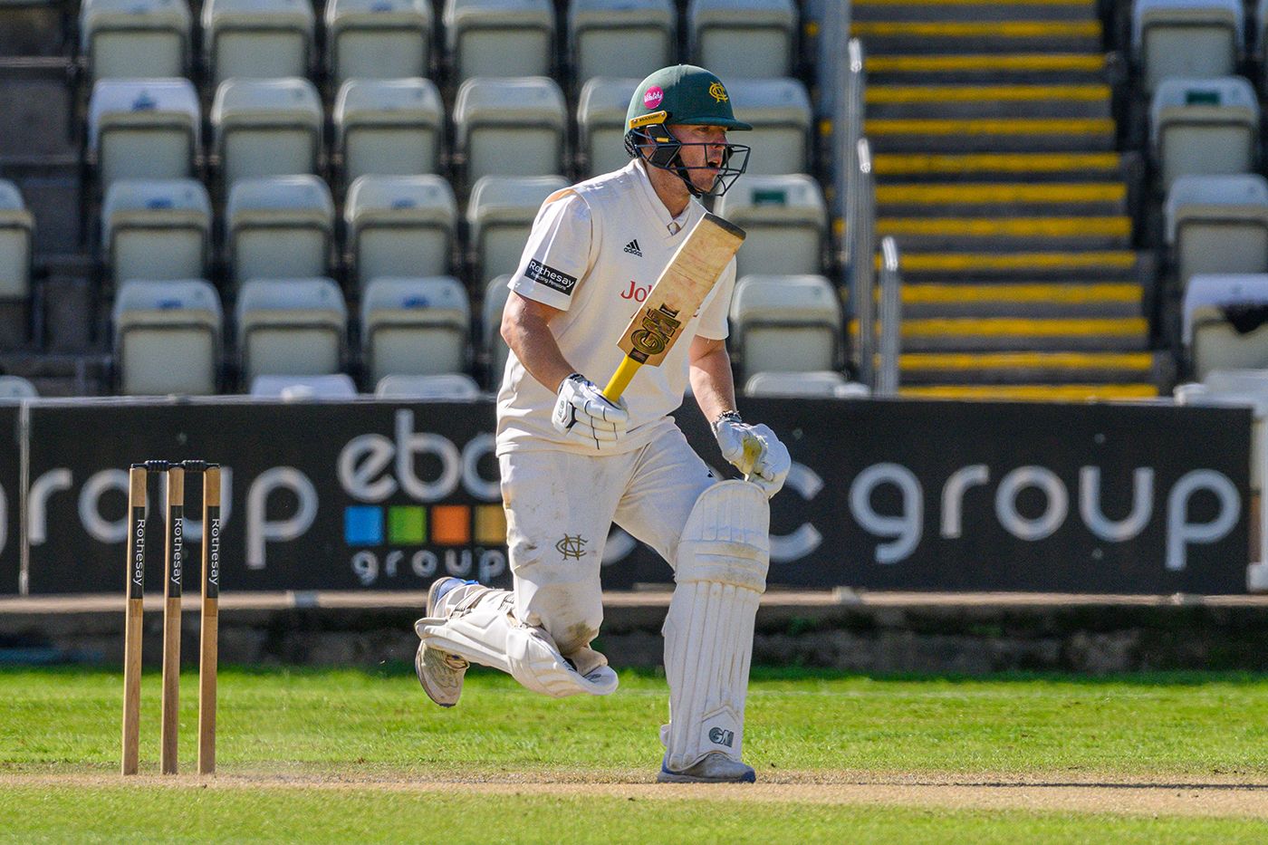 Ben Slater played a key role in Notts' successful chase