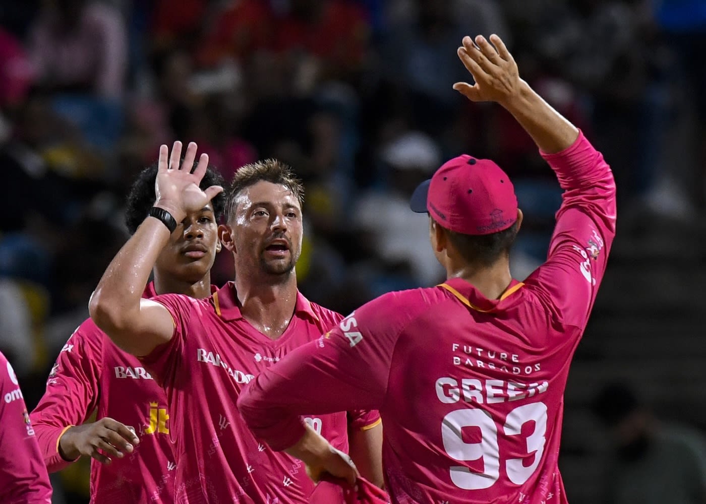 Daniel Sams bowled a frugal spell for two wickets