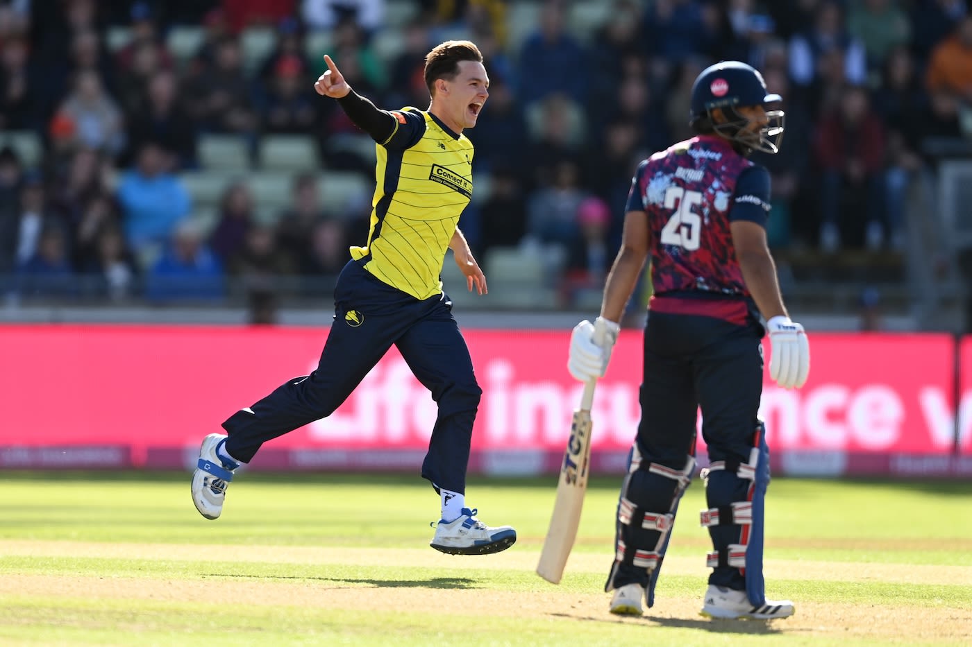 Sonny Baker removed the dangerous Ravi Bopara