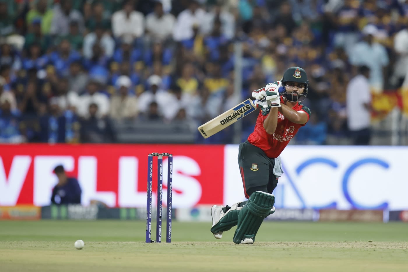 Shamim Hossain top-scored with an unbeaten 42