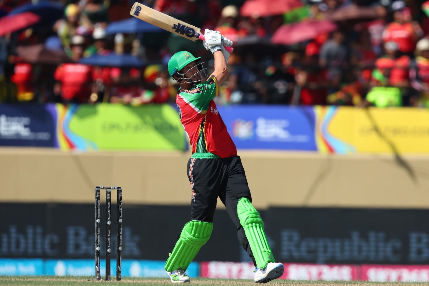 Dwaine Pretorius' last-ball six took Guyana Amazon Warriors home