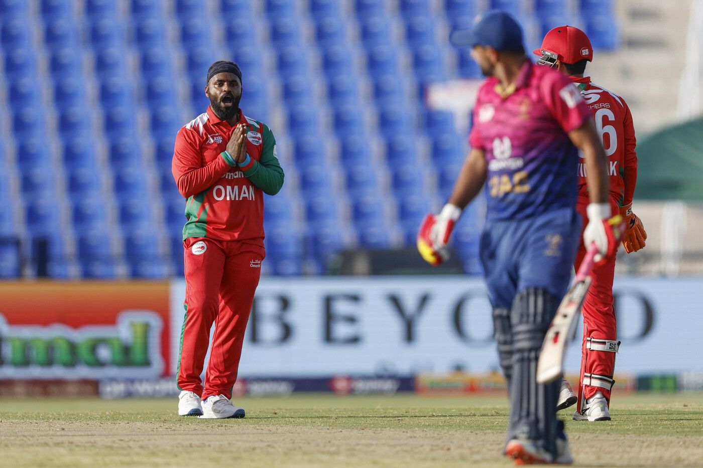Samay Shrivastava gave Oman a crucial breakthrough
