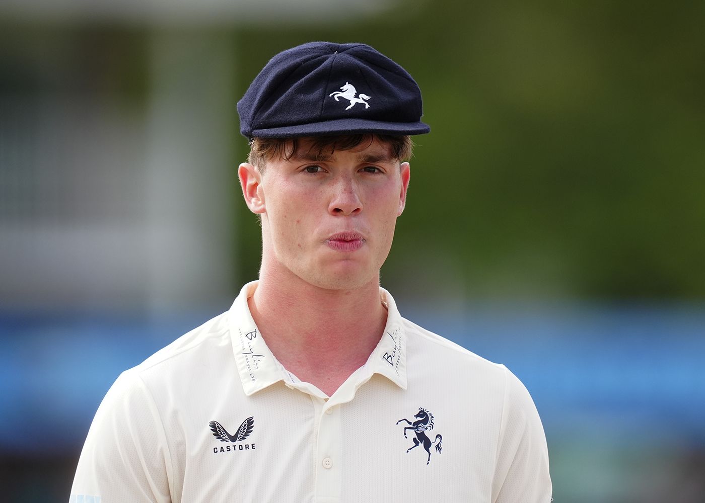 Corey Flintoff was making his first-class debut