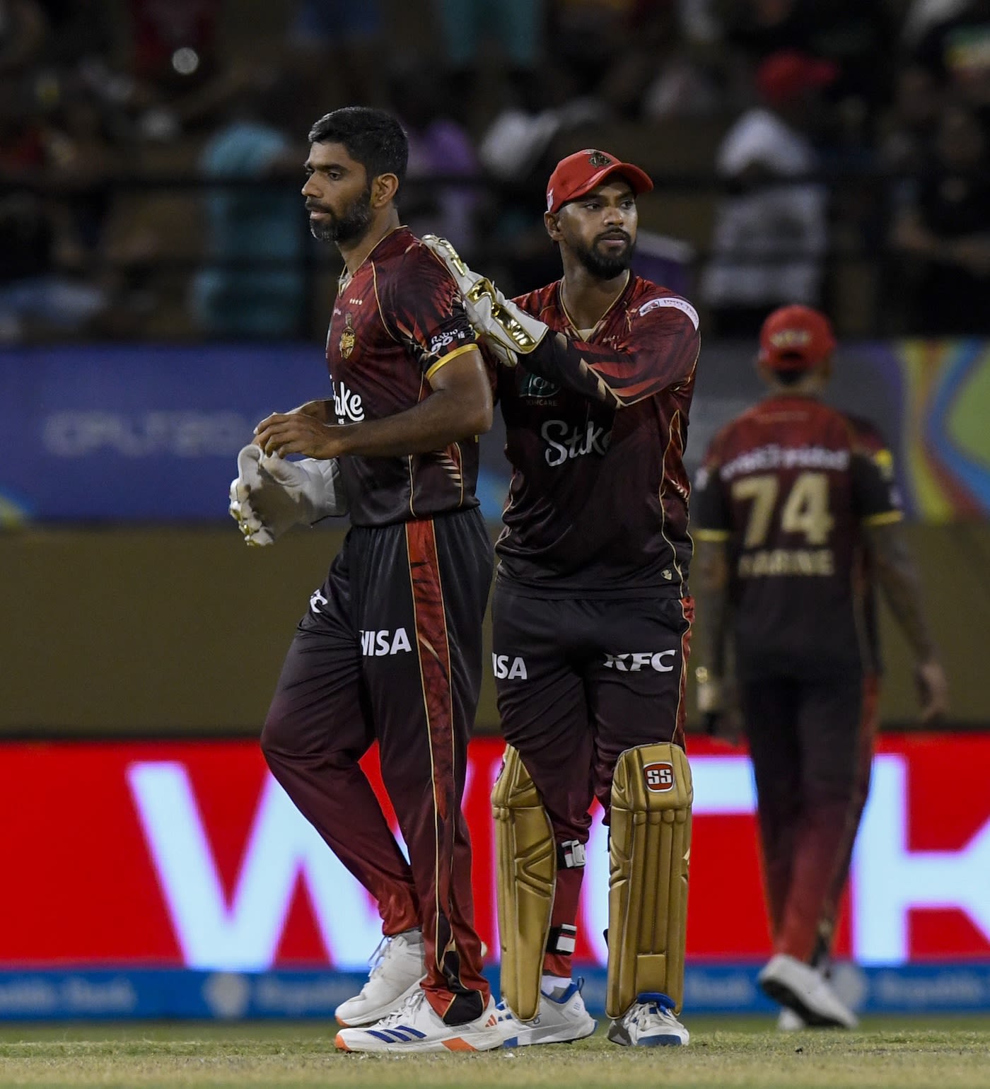Saurabh Netravalkar picked up three wickets