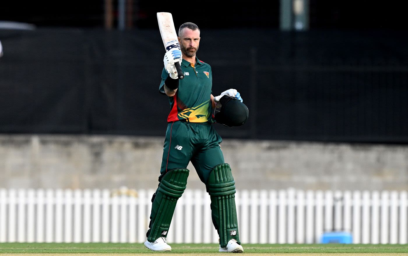 Matthew Wade made 105 from 68 balls