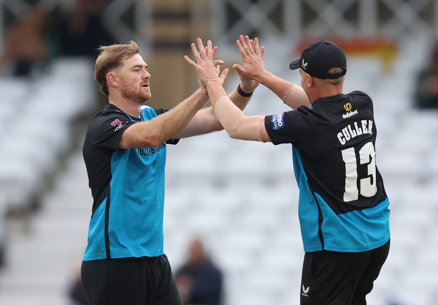 Tom Taylor celebrates a breakthrough