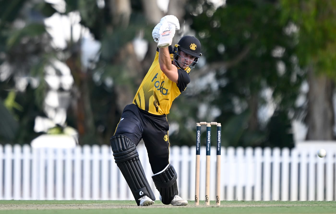Joel Curtis' hundred laid the foundation