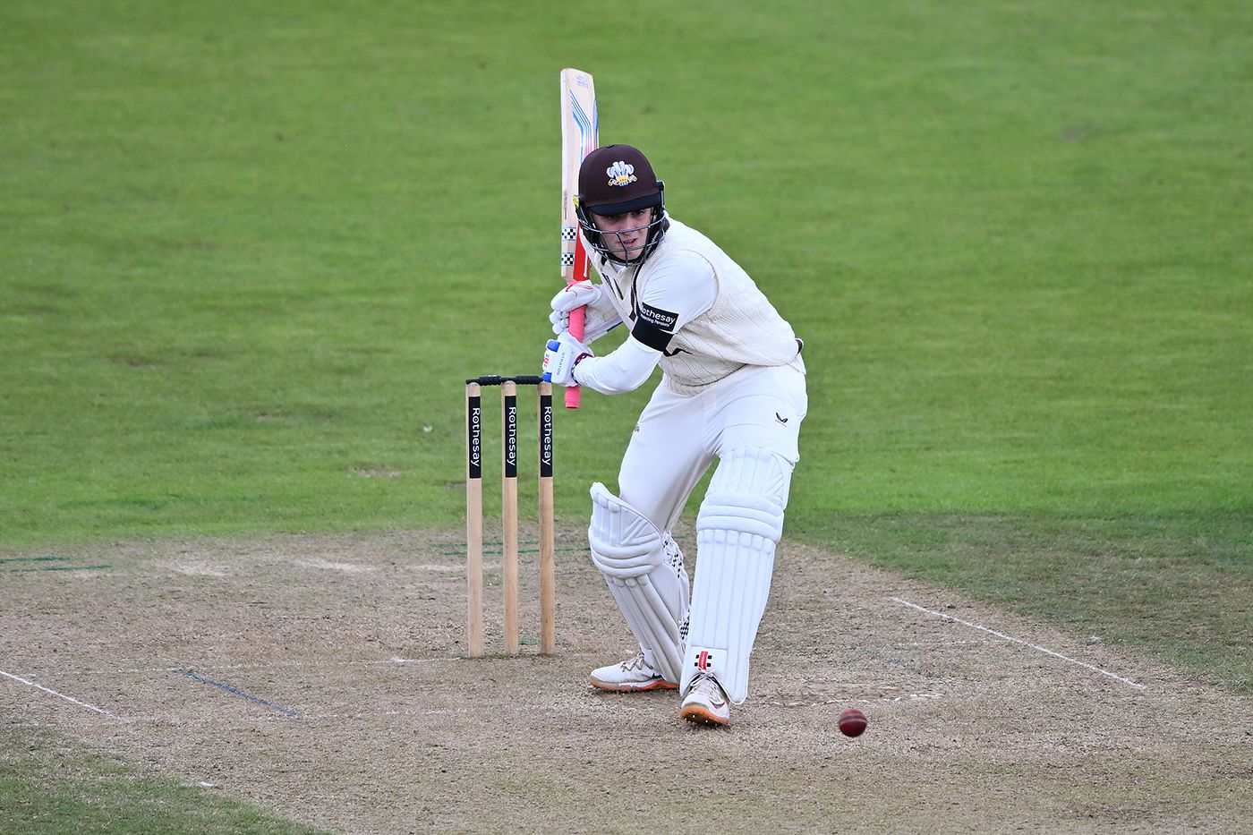 Ralphie Albert made a half-century on debut