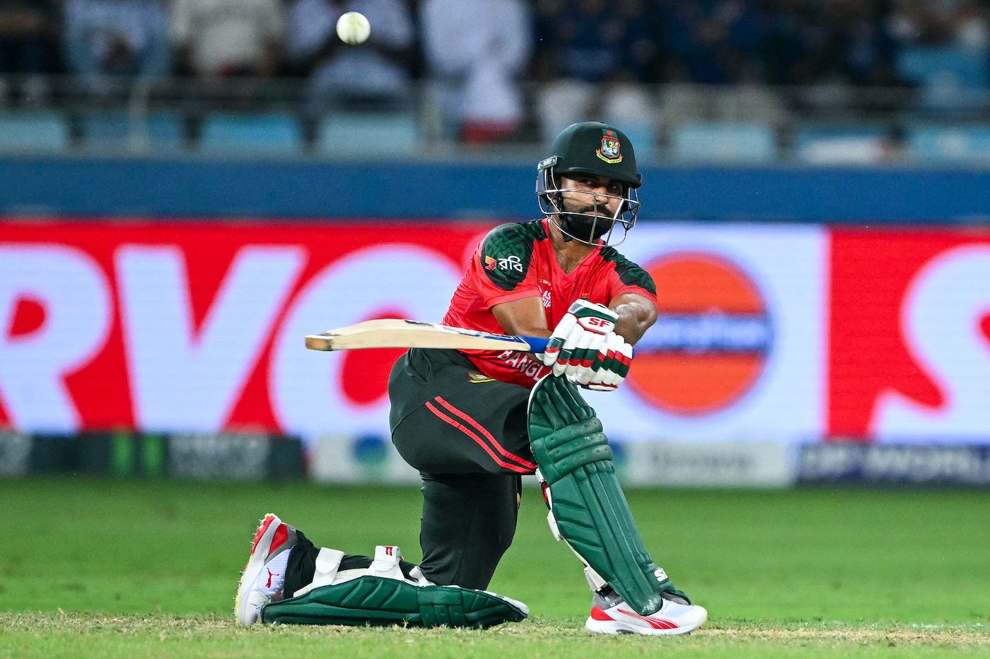 Shamim Hossain was the only batter in the top seven to go past 20