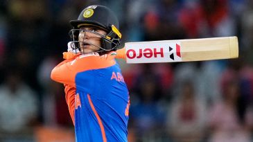 Is Abhishek Sharma the quickest to hit 50 T20I sixes?