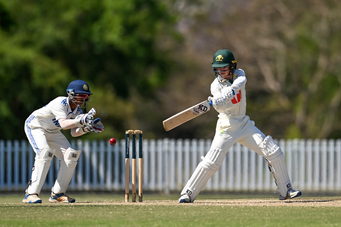 Steven Hogan's fifty held the innings together