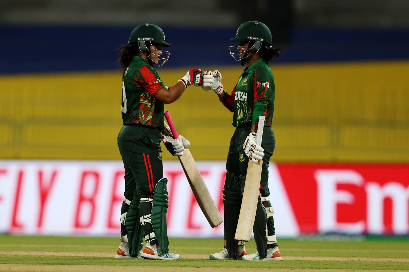 Rubya Haider and Nigar Sultana took Bangladesh towards the target