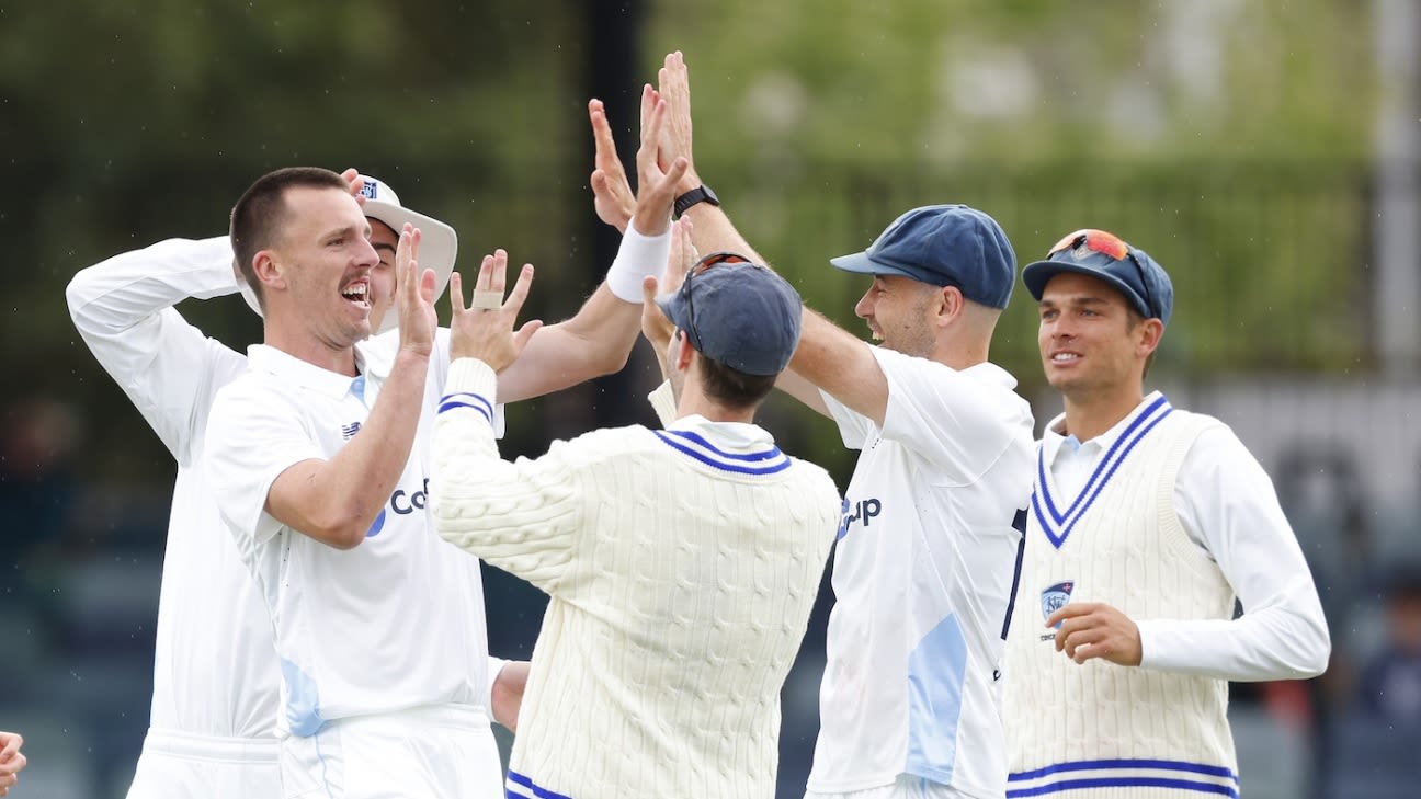 New South Wales on top after 14-wicket day in Perth