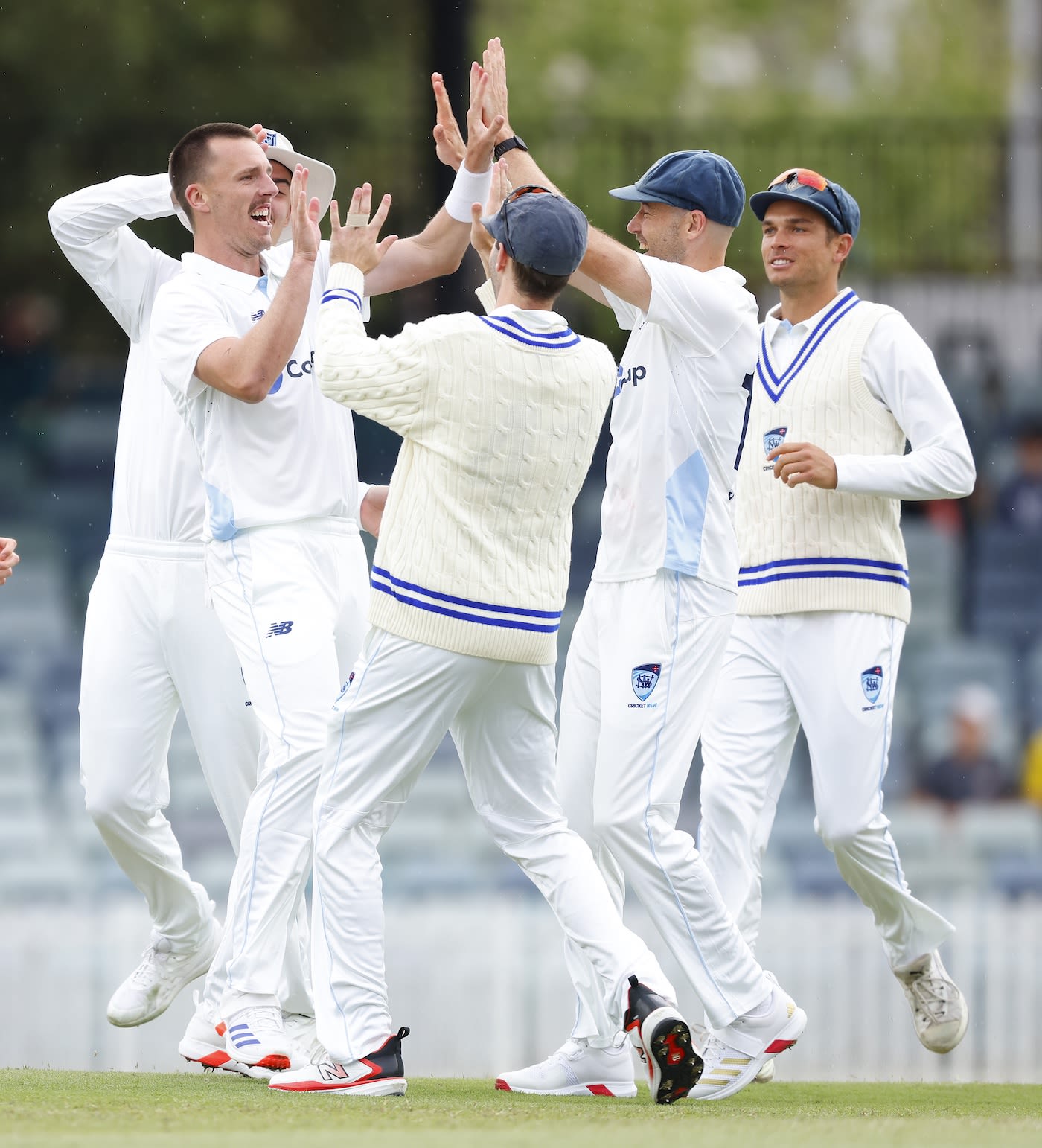 Ryan Hadley picked up three wickets