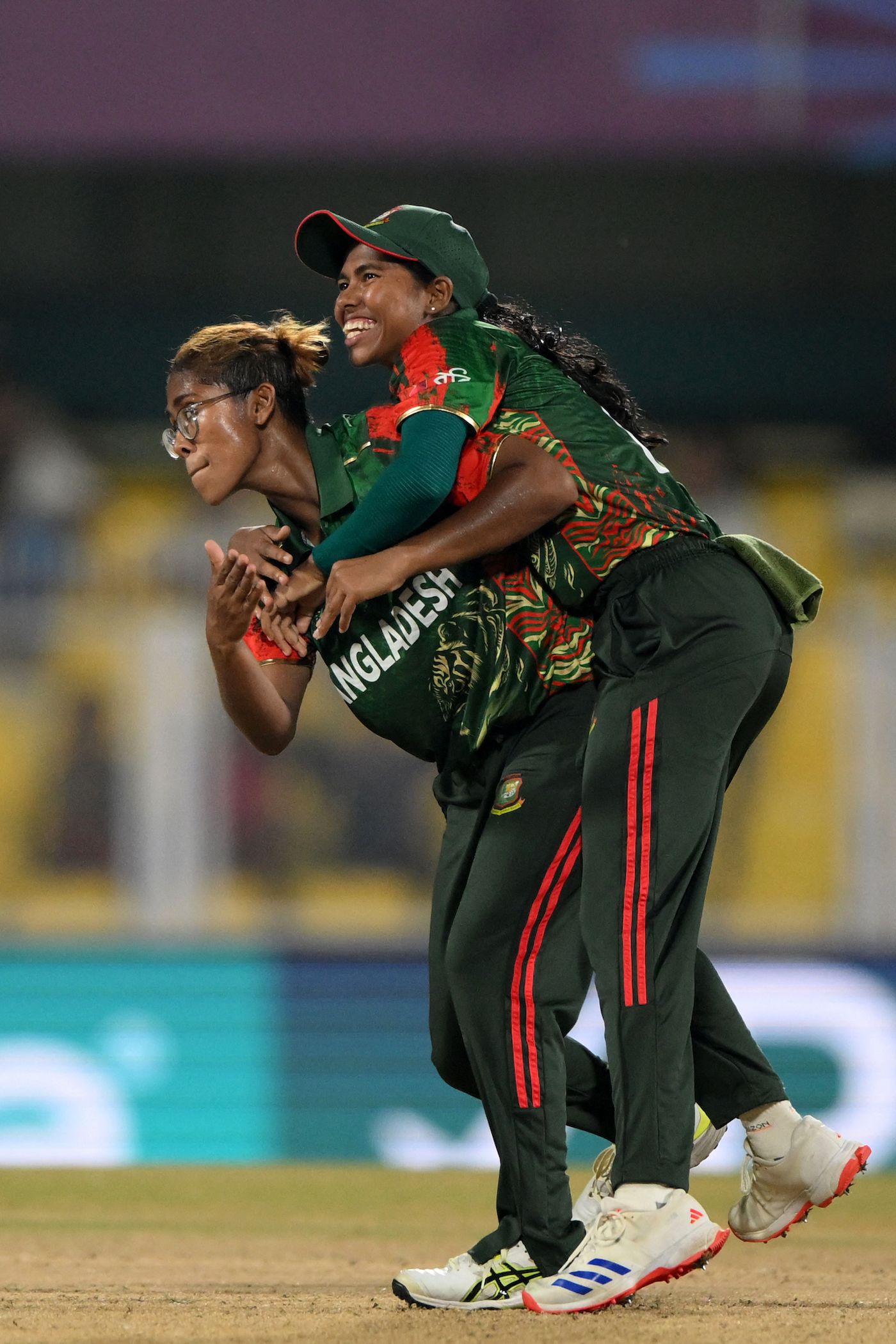 Fahima Khatun's three quick wickets rocked England