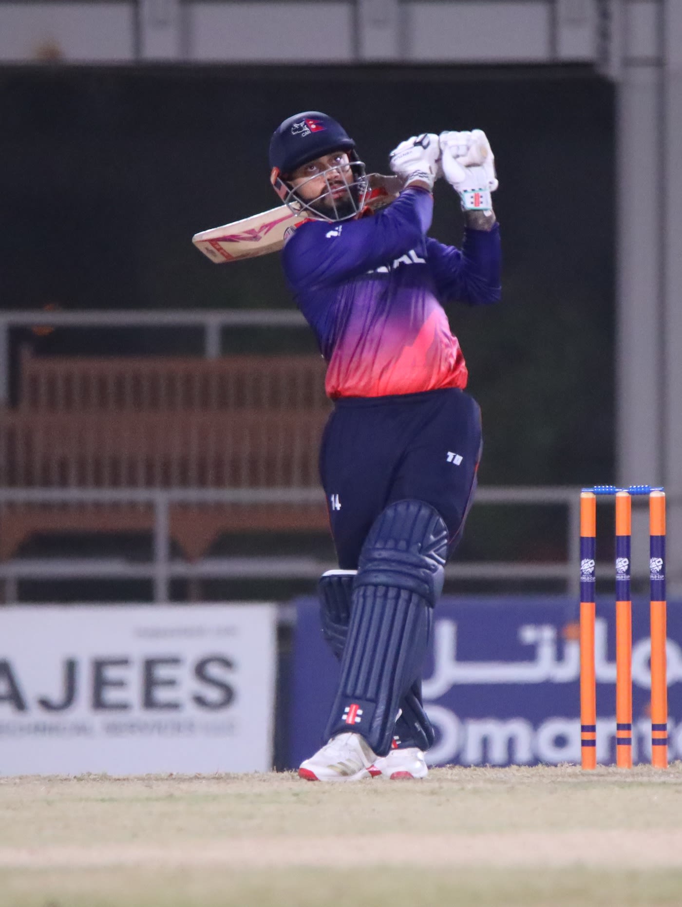 Kushal Bhurtel scored a match-winning half-century