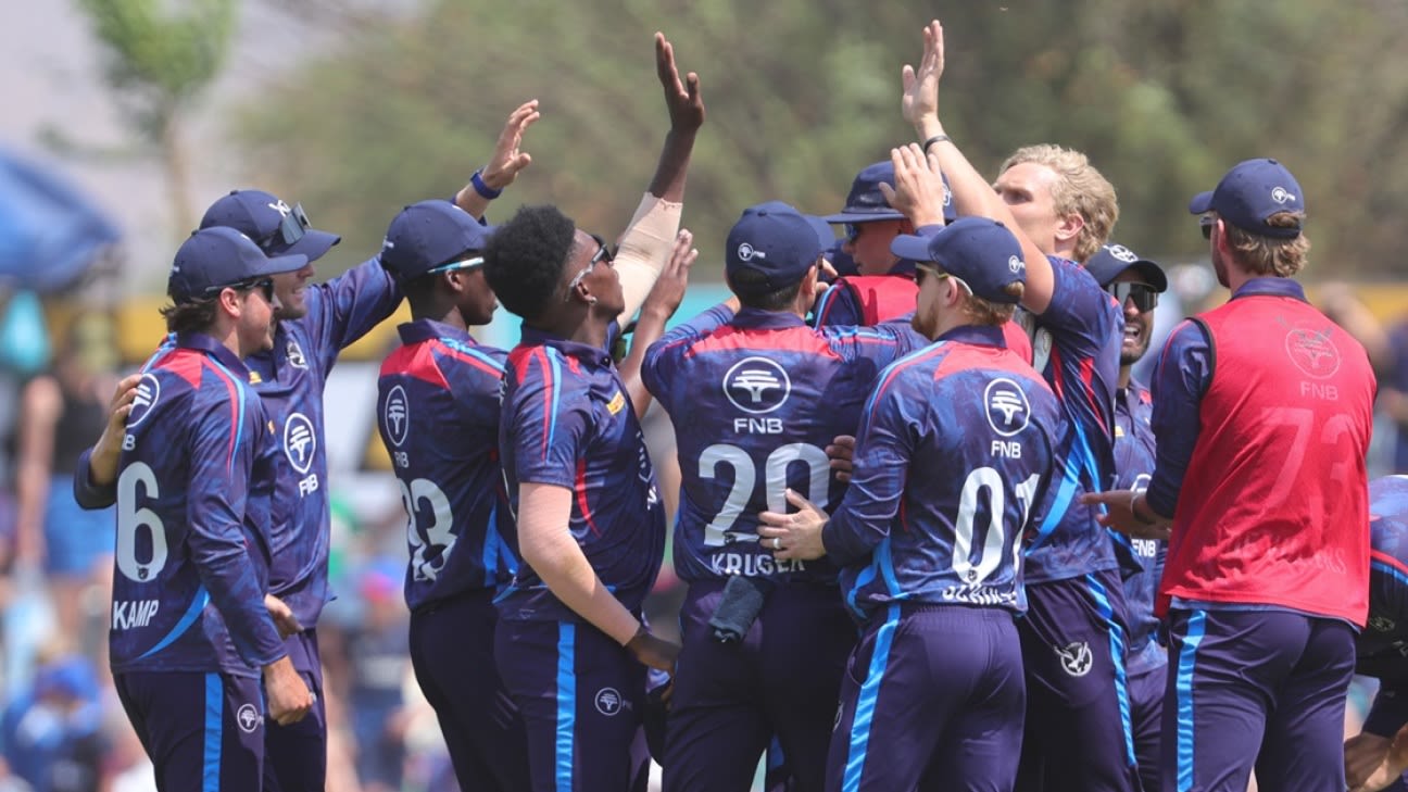 Namibia stun South Africa in historic first meeting