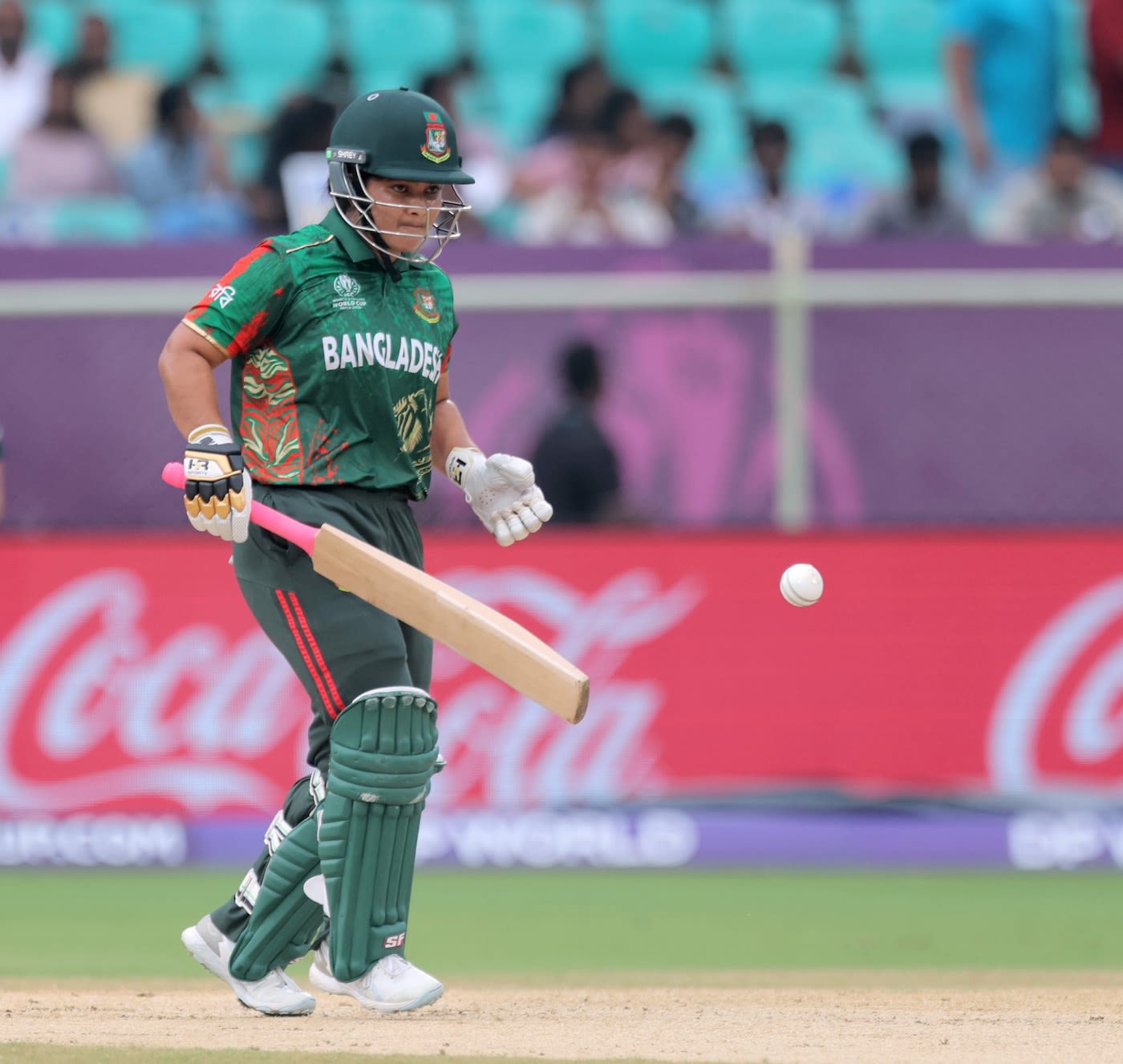 Rubya Haider plays defensively